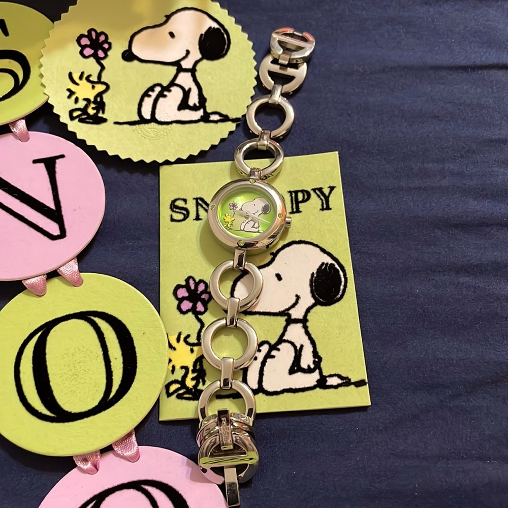 Vintage Snoopy watch by Fossil